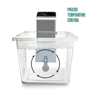 Sous Vide Lacor 69592, 2300W, din inox, compact si portabil - Img 6