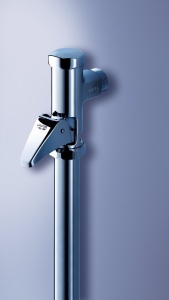 Spalator automat WC GROHE DAL, crom, cu reglare debit, pentru WC-uri cu spumare plata si adanca - Img 3