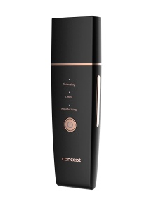 Spatula cosmetica PO2060 Concept, 3 moduri de tratament, waterproof, negru si rosegold - Img 5
