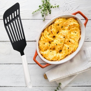 Spatula Fackelmann ARCADALINA, 31.5 cm, plastic, hitzebestena, negruAlb - Img 2