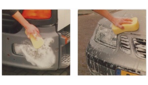 Sponge pentru auto Dunlop, design flexibil, material durabil, curatare eficienta - Img 5