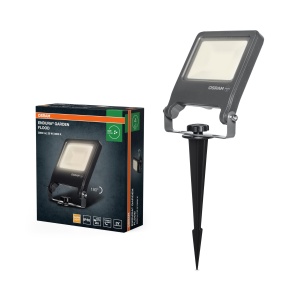 Spot de gradina Osram ENDURA, 20W, 1700lm, 3000K, aluminiu gri inchis - Img 4