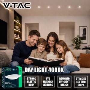 Spot LED V-TAC 6W Pro Series, 660 Lumen, 4000K, 4 bucati - Img 3