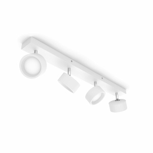 Spoturi LED Philips Bracia 4-flame, 22 W, lumina calda, alb - Img 3
