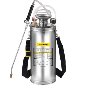 Spray cu presiune VEVOR 8L din otel inoxidabil, ergonomic, pentru gradinarit si curatenie - Img 8