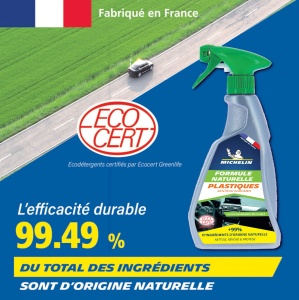 Spray curatare plastice Michelin 009167, formula naturala, 500 ml, aroma citrice - Img 4