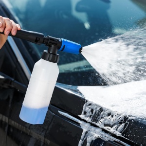 Sprayer cu spuma Nilfisk Super - Accesoriu pentru aparat de curatat cu inalta presiune, sistem de prindere cu bajonet - Img 3