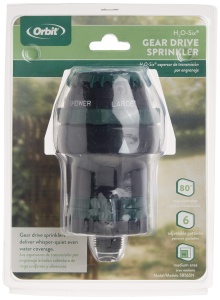 Sprinkler de gradina Orbit H2O-Six, 6 tipuri de pulverizare, acoperire 25-360 grade - Img 2