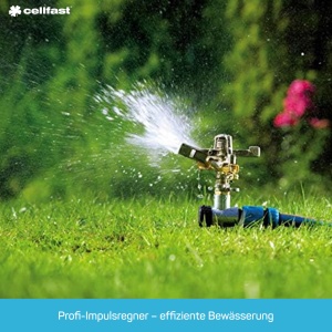 Sprinkler Gradina CELLFAST cu Reglare Stufenregulierung din Metal pentru Rasen si Flori - Img 5