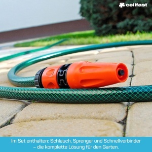 Sprinkler Gradina Cellfast ECONOMIC 20m, 12, 10-100, UV-rezistent - Img 4