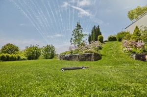 Sprinkler pentru irigat Gardena AquaZoom L, suprafata 28-350 m, raza 7-21 m - Img 2