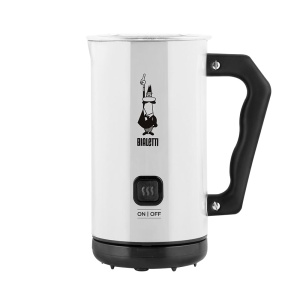 Spumator de lapte electric Bialetti, capacitate 150 ml, alb
