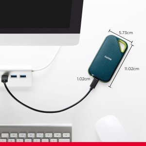 SSD Portabil SanDisk Extreme PRO 2 TB, 2000 MBs, Rezistent la Apa si Praful - Img 7