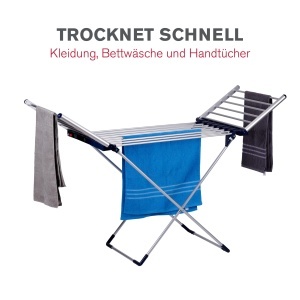 Stand Trocere Beheizabil Dirt Devil DD6003, 12 m, 230W, Aluminiu - Img 4
