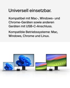 Statia de andocare Belkin 6-in-1 USB-C, 130W, HDMI 4K, Gigabit Ethernet - Img 6