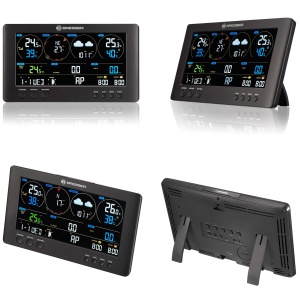 Statia Meteo Bresser 7002586 cu Sensor 7-in-1, Wi-Fi, Negru - Img 4