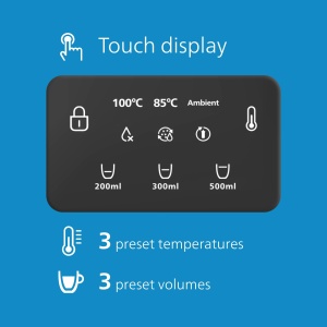 Statie de apa Philips Water Station 22L Temperaturi reglabile Touchscreen - Img 5