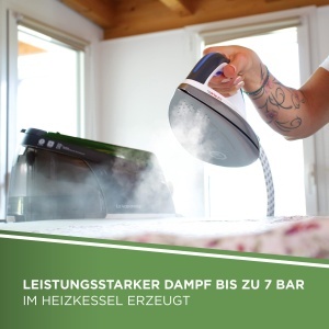 Statie de calcat Polti La Vaporella XT90C, 2350W, 7.5 Bar, rezervor 1.4L, VerdeGri - Img 4