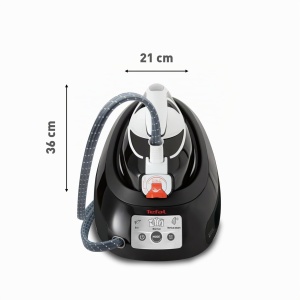 Statie de calcat Tefal Express Anti-Calc SV8055, 6.5 bar, 450 gmin, negrualb - Img 7