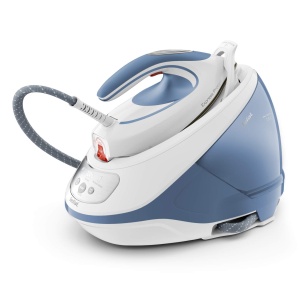 Statie de calcat Tefal Express Protect SV9202 75 bar Abur puternic Tehnologie Smart Temp AlbAlbastru