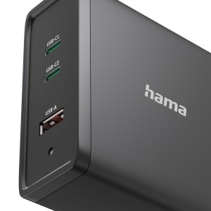 Statie de incarcare USB Hama, 3 porturi, 140W, GaN, negru - Img 9