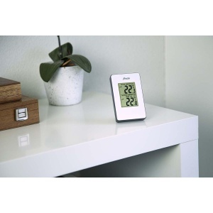 Statie Meteo Alecto WS-1050 cu Sensor Extern Fara Fir, Display Mare, Alb - Img 6