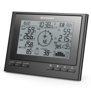 Statie Meteo Bresser 7-in-1 cu Senzor Exterior, Negru - Img 2