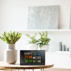 Statie Meteo Bresser Profi-WSC cu 7-in-1, Display Colorat 5.7 inch, WiFi - Img 4