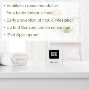 Statie meteo Bresser VentAir 7007402 Touchscreen recomandare ventilatie negru - Img 8