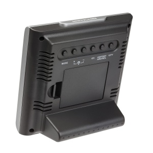 Statie meteo TFA Dostmann Largo 35114554 cu senzor wireless afisaj temperaturi si umiditate interiorexterior argintiu - Img 2