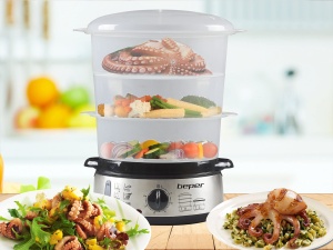 Steamer BEPER BC.250, 9 Litri, 800W, BPA Free - Img 8