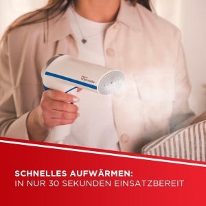 Steamer Vertical Polti Vaporella GSM50B, 30 secunde incalzire, compact, alb-albastru - Img 5