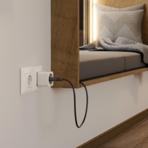 Steckdose Inteligenta Hama 3er Pack, 3680W, WiFi, Culoare Alba - Img 9
