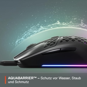 SteelSeries Aerox 3 Gaming Mouse 59g Negru Ultralejer Rezistent la Apa - Img 5
