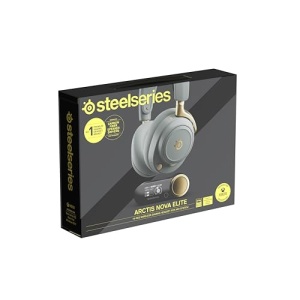 SteelSeries Arctis Nova Elite Wireless Gaming Headset Sage Gold ANC Hi-Res Audio - Img 16