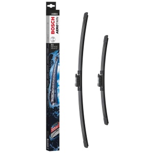 Stergator parbriz Bosch Aerotwin A555S, 600mm400mm, negru, set 2 bucati