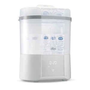 Sterilizator Chicco modular cu functie de uscare, capacitate 6 sticle, microunde