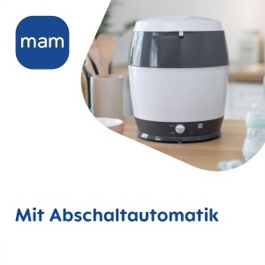 Sterilizator electric pentru biberoane MAM 66969303, capacitate 7 biberoane, BPA-free, gri - Img 7