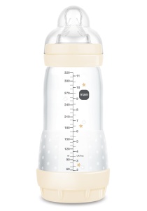 Sticla Anti-Colici MAM, 320 ml, cu tetina din silicon, auto-sterilizanta