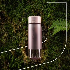 Sticla cu filtru Wessper Tritan 700ml BPA-free Roz Filtru Actitex DISC - Img 7