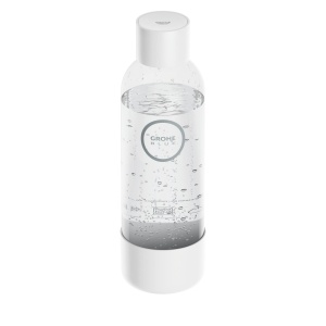 Sticla de apa GROHE Blue Fizz, 850ml, alba, cu sistem de inchidere tip bajonet - Img 2