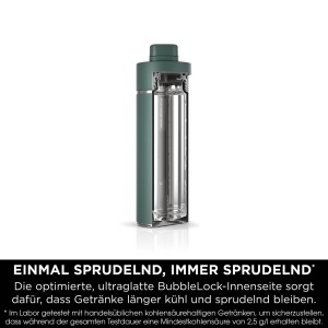 Sticla de apa Ninja Thirsti, 700ml, inox, culoare verde - Img 9