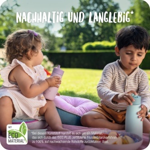 Sticla de apa NUK Mini-Me, 300 ml, din otel inoxidabil, culoare lila - Img 6