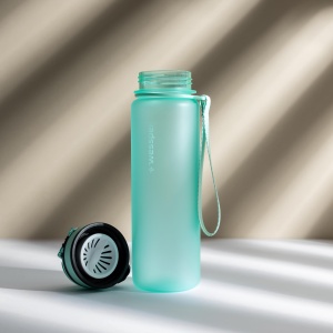 Sticla de apa sport Wessper Active Max, 1L, fara BPA, rezistenta la temperaturi extreme, culoare menta - Img 7
