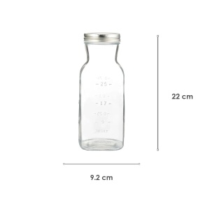 Sticla de sticla Kilner 1 Litru cu capac etans, pentru sucuri si sosuri - Img 4