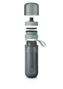 Sticla filtranta BRITA Active 600ml, Verde inchis, 2 filtre MicroDisc - Img 3