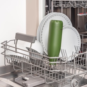 Sticla izolanta din otel inoxidabil Reer 500ml, verde, pentru prepararea hranei pentru bebelusi - Img 3