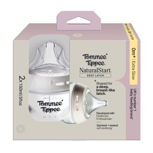 Sticla pentru bebelusi Tommee Tippee Natural Start 150 ml cu suzeta anti-colici - Img 10