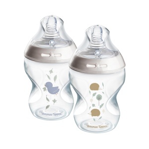 Sticla pentru bebelusi Tommee Tippee Natural Start, 260ml, 2 bucati