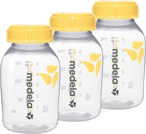 Sticla pentru depozitarea laptelui matern Medela, 3 x 150 ml, BPA-free